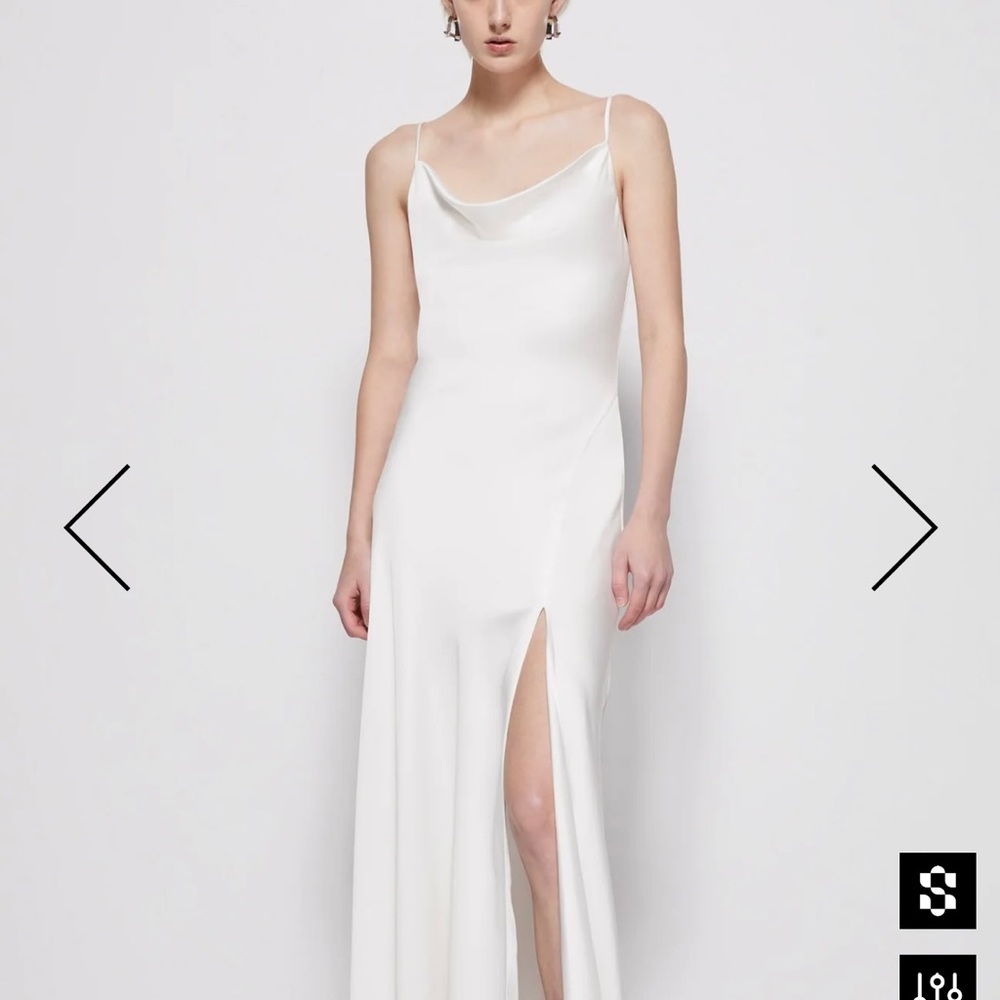 JONATHAN SIMKHAI SIGNATURE FINLEY GOWN NWT